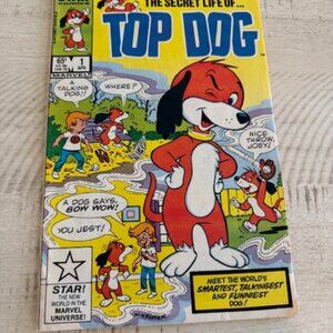 Rare, vintage 1984 Star Comics The Secret Life of Top Dog #1 (Bronze)